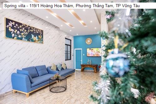 Chất lượng Spring villa - 119/1 Hoàng Hoa Thám, Phường Thắng Tam, TP Vũng Tàu