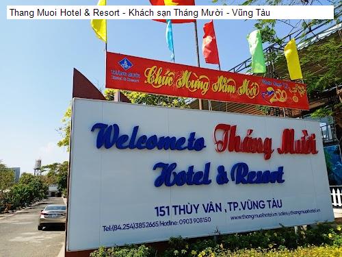 Ngoại thât Thang Muoi Hotel & Resort - Khách sạn Tháng Mười - Vũng Tàu