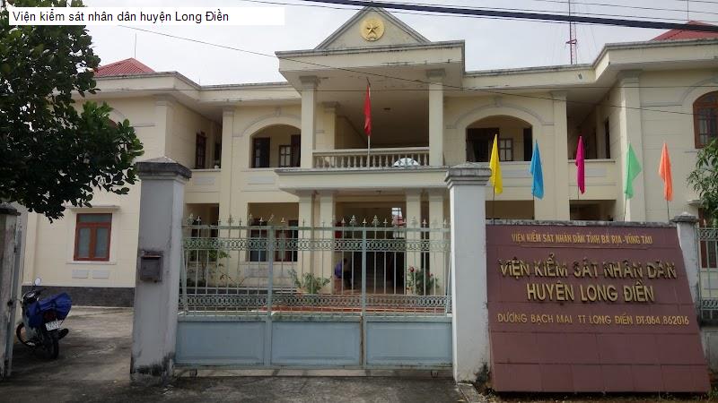 Viện kiểm sát nhân dân huyện Long Điền