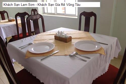 Vị trí Khách Sạn Lam Sơn - Khách Sạn Gía Rẻ Vũng Tàu