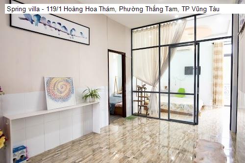 Cảnh quan Spring villa - 119/1 Hoàng Hoa Thám, Phường Thắng Tam, TP Vũng Tàu